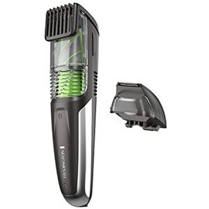 Remington MB6850 Vacuum Stubble and Beard Trimmer, Lithium Power and Adjustable Length Comb w/ 11 Length Settings (2-18mm)