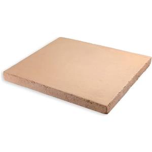 Megashopitalia Biscotto di Casapulla Pietra Refrattaria per Pizza Forno Fornace Sorbo Made in Italy (L33xP34xH2cm)