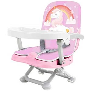 AZIAMOR Rialzo Sedia per Bambini Gnammy con Imbottitura Rosa