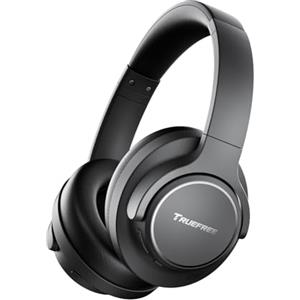 truefree HF10 Cuffie Wireless con ANC Ibrida, Over-Ear Bluetooth 6.0, 125 Ore Autonomia, Audio Spaziale, Bassi Profondi, EQ Personalizzabile via App, Doppia Connessione