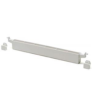 Foppapedretti Vaschetta Porta Mollette Gulliver con Due Ganci, Bianco