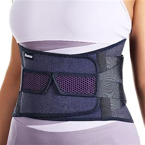 Fitomo Fascia Lombare Supporto Schiena per Donne, Busto Ortopedico Lombare per il dolore da Sciatica, Ernia del disco, Stenosi spinale, Fascia Elastica Lombare Regolabile