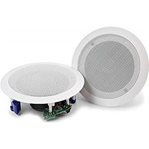 BES SRL Coppia Casse Altoparlanti DIFFUSORE Audio Bluetooth SOFFITTO Incasso 20W P8055