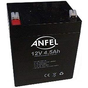 ANFEL Batteria VRLA al piombo 12V 4.5Ah per UPS APC ricaricabile 5Ah alimentazione di emergenza