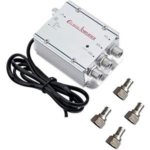 OEM SYSTEMS aumenta il segnale digitale terrestre laddove serve!Amplificatore per antenne Tv, analogica o digitale 3 uscite