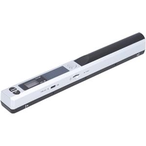 Jectse Scanner per Documenti Portatile, Scanner di Immagini a Colori Portatile da 8,27 Pollici Fino a 900 DPI, Supporto Formato JPG/PDF, Scanner Fotografico per Documenti A4, Libri,