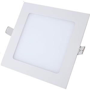 AntDau71® - Faretto Led da Incasso Quadrato Luce Bianca Naturale 4200k Led integrati. Luci ultrasottili. Soffitto illuminazione interno. Da Incasso Cartongesso (12 Watt (16,5cm x 16,5cm))