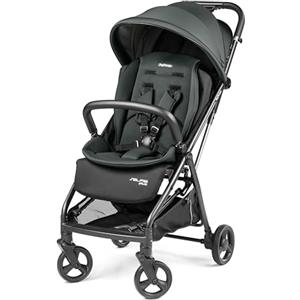 Peg Perego PEG Selfie Plus Passeggino Leggero Compatto, Chiusura Automatica, Dalla Nascita Fino A 22 Kg, Doppio Rivestimento, Capottina UPF 50+, Cestello Portaoggetti, Metal