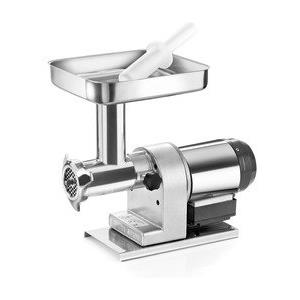 TRE SPADE Tritacarne elettrico TC 12 INOX 160 ELEGANT, 0.65 HP, Taglia 12, Corpo in acciaio inox, Per macinati hamburger e salsicce, Ideale per uso frequente, Made in Italy