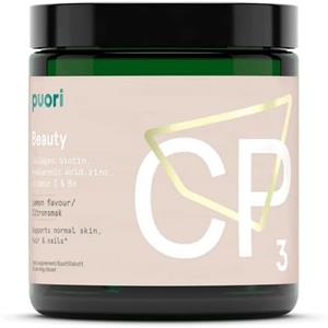 PUORI CP3 Collagene Beauty polvere, 30 dosi con acido ialuronico, biotina, zinco, vitamine C e B6 - Certificato per purezza Clean Label Project