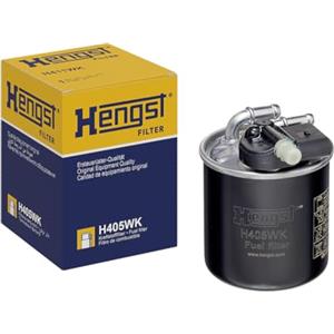 HENGST Filtro Carburante H405WK - Altezza 125mm, Diametro Esterno 86.5mm, Filtro per Condotti/Circuiti
