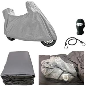 farbrothersonline COMPATIBILE CON PIAGGIO BEVERLY 300 i.e. ANTIGRANDINE IMPERMEABILE TELO COPRIMOTO FELPATO 250G. PER MOTO-SCOOTER PARABREZZA+BAULETTO ANTIRESINA,CALORE,POLVERE 294X105X140