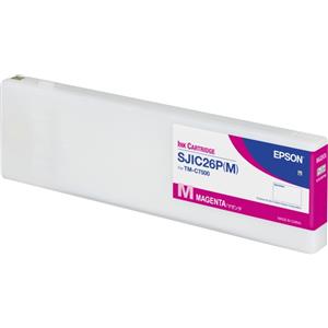 Epson SJIC26P(M) - Cartuccia di Inchiostro Originale Magenta per ColorWorks C7500, 294,3 ml, Inchiostro a base di pigmento