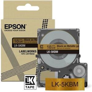 Epson LK-5KBM Nero, Oro