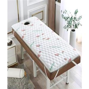 Salagt Materasso per Lettino da Massaggio con Foro Traspirante - Memory Foam Antiscivolo, Pieghevole, Ergonomico per Estetista/Spa/Centro Benessere (Spessore 3cm/5cm/6cm) 80x185cm (S)