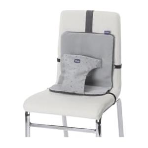 Chicco Wrappy Seggiolino, Seggiolino Portatile da Sedia, Riduttore Sedia per Bambini, in Tessuto Impermeabile, Leggero e Compatto, con Tasca Portaoggetti, 6 mesi+, Grigio