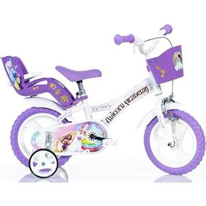 Dino Bikes Bicicletta bambina Unicorno 12 pollici Unicorn Academy