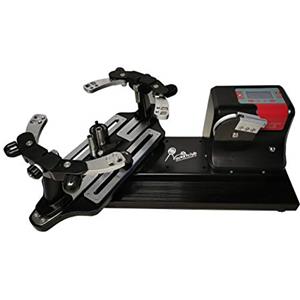 Teloon Racketclub Flash-1 Comoda incordatrice Elettronica con Sistema di tensionamento Tondo per Racchette da Tennis, Badminton e Squash