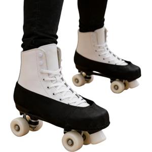 Generico Coperture Da Pattini Su Ghiaccio - Protezione Elastica Per Roller - Copertura Per Pattini Da Ghiaccio | Adatti A Ragazzi Adolescenti Ragazze Adulti Durante L'Allenamento Pattinaggio Figura E Hockey