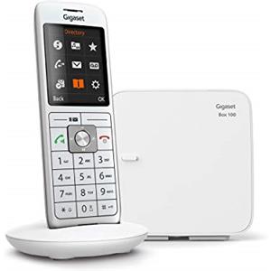 Gigaset CL660 Analog/DECT telephone Bianco Identificatore di chiamata [Versione Francia]