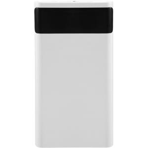 Yindhgdr 18650 Batteria Power Bank Box 5V 2.1A Display LCD 20000MAh Scheda di Alimentazione per Batteria 6X18650 Powerbank DIY(Bianca)