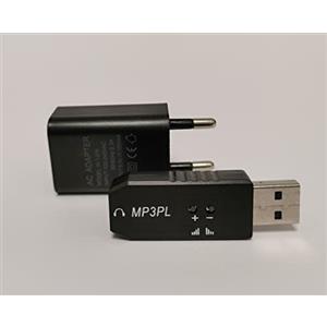 Twinside Lettore MP3 per centralino PABX - MP3PL 4 MB Nero Volume regolabile
