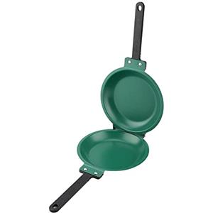 Dioche Pentole a doppia faccia Macchina per pancake Lato a doppia faccia, antiaderente, rivestimento in ceramica, macchina per pancake ribaltabile