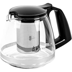 KARL HAUSMANN Teiera in Vetro 750ml con Infusore - Tisaniera con Filtro per Tè, Tisane e Caffè | Vetro Resistente al Calore, Beccuccio Antigoccia, Lavabile in Lavastoviglie