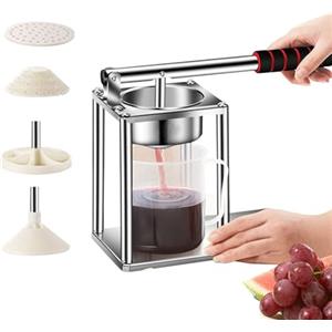 Generico Juicer manuale - Squeezer di frutta, pressa a mano | Macchina per spremitura di commerciale per cucina domestica, estrattore di agrumi resistenti, produttore di succhi portatili, strumento per l