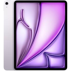 Apple iPad Air 13'' con chip M3: Apple Intelligence, 128 GB, fotocamera frontale e posteriore da 12MP, Wi-Fi 6E, Touch ID, un giorno intero di batteria — Viola