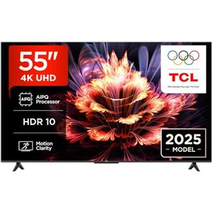 TCL Serie Smart TV 4K Ultra HD 55" 55P69K, Dolby Audio, HDR10+, Google TV, Hevc main 10, DVB-T2