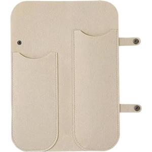 Generic Borsa per piastra per capelli, copertura per riporre gli strumenti di arricciatura, custodia da viaggio in ferro, tappetino isolante termico per accessori, tagliacapelli, pettini, bigodini