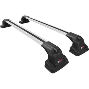 Apline Compatibile con Mitsubishi L200 (KJ/KK) 2014-2023 Modello ACE-3 Barre Tetto Portapacchi Auto Barre Portatutto Grigio Alluminio 2 Barre