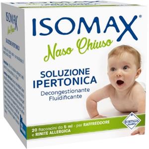 EURITALIA Isomax Naso Chiuso Soluzione Ipertonica 3% 20 Flaconcini