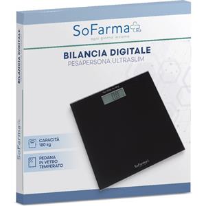 SOFARMAPIU' Sofarma+ Bilancia Pesapersona Digitale in Vetro