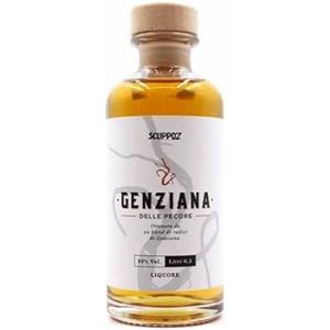 Generico Genziana delle Pecore in infusione di vino liquore artigianale Scuppoz Abruzzo 50 cl 23% vol in busta regalo