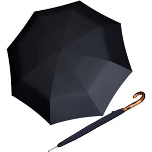 Knirps Ombrello Knirps S.770 Lungo automatico da uomo con manico in legno - automatico - Made in Germany - antitempesta - rombo