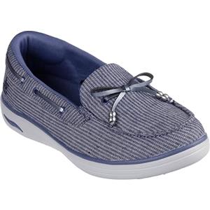 Skechers On-The-go Inspire - Mocassini nautici da donna, Talpa, 39 EU