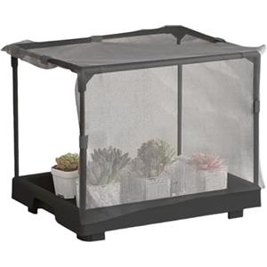 Generico Mini serra - piccola casa verde da giardino, a piante | Forniture per coltivazione di verdure agricoli urbani per giardinaggio del patio balcone, protezione del invernale per fiori, erbe,