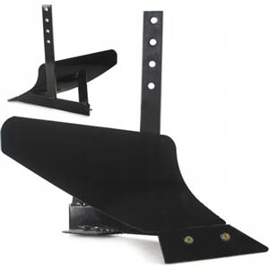 IMJ-Global Aratro con Vanga Singola per Motozappa Motocoltivatore | Altezza Totale 42 cm | Lunghezza Lama 23 cm | Profondità Lavoro 18-24 cm