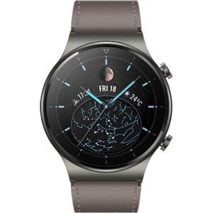 Huawei SMARTWATCH HUAWEI WATCH GT 2 PRO VID B19 4 GB GPS CINTURINO IN PELLE NEBULA GRAY