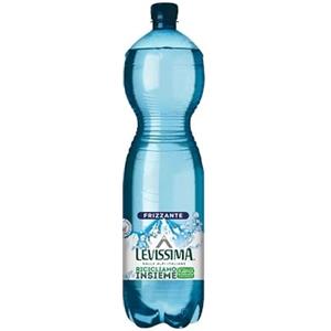 Generico Acqua Levissima Frizzante, Acqua Minerale Gassata, 12 Bottiglie PET da 1.5L