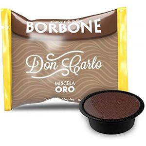 CAFFÈ BORBONE capsule caffè Borbone compatibili a modo mio miscela nera rossa blu oro dek pz. 50 100 200 300 400 500 (50, Miscela oro)