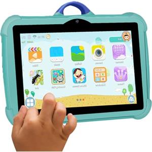 Generic Tablet Con Batteria Da 4000 MAh, Tablet Da 4 GB + 64 GB | Per Bambini Ad Alta Risoluzione Da 7 Pollici | PC Leggero, Versatile Per Guardare Film, Scattare Foto, Per PC Da 7