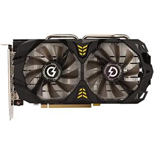 Goshyda Scheda Grafica RX580 8G GDDR5, Supporto 256 Bit 3 DP HDMI PCI Express 2.0, Doppia Ventola di Raffreddamento GPU PC Gaming Schede Grafiche Video per Computer