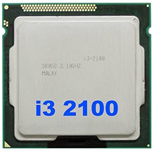 PpAaJK Per Core I3 2100 CPU LGA1155 Processore 3 MB Dual Core CPU Desktop per Scheda Madre B75 USB Mining