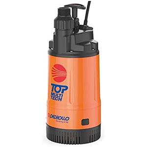 PEDROLLO Pompa Sommersa TOP MULTI TECH 2 HP 0,75 con Presscontrol Integrato - Portata Max 80lt/min, Prevalenza Max 40m