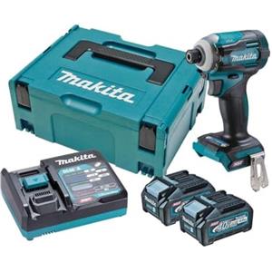 Makita TD001GM201 Akku-Schlagschrauber 40VMAX 2 Akkus XGT 4.0AH