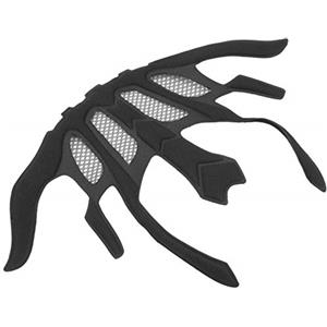 Pissente 2 Set di Imbottiture per Casco, Rivestimento Interno in Spugna Multifunzionale per Caschi da Moto e Bicicletta, con Rete Anti-insetti, Facile da Installare e Lavare