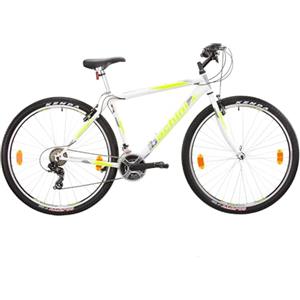 Multibrand Distribution Probike PRO - Bicicletta da 29, 21 marce, da uomo, da donna a partire da 175 a 190 cm (bianco verde opaco)